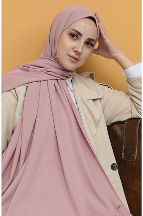 شال صورتی زنانه Medine İpeği Sedef - کد 208360325