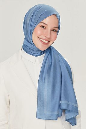 شال سرمه ای زنانه پلی استر Armine - کد 207882250