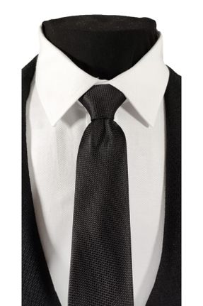 کراوات مشکی مردانه Standart میکروفیبر کد 208110020