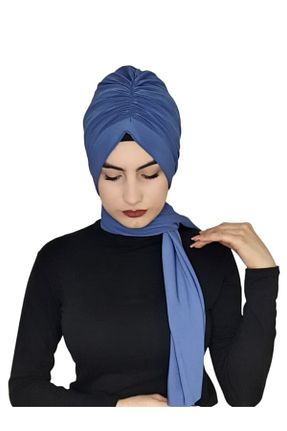 کلاه شنای حجاب سرمه ای زنانه R&S modibone - کد 208142291