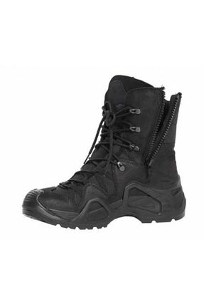 بوت مشکی مردانه جیر پاشنه پر پاشنه کوتاه ( 4 - 1 cm ) Gore-Tex مقاوم در برابر آب کد 73342801