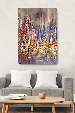 تابلو رنگی کنواس Sanat Tablo - کد 209073294