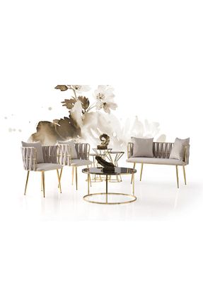 ست مبل بژ 2 + 1 + 1 erezoğulları - کد 88817095