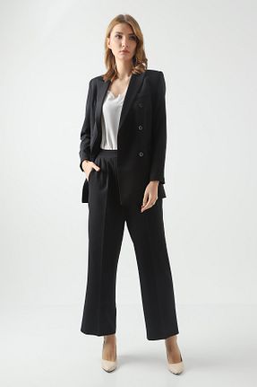 ست بالاتنه و پائین تنه مشکی زنانه بافتنی Swass - کد 209509033