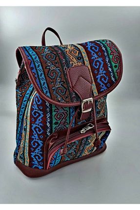 کوله پشتی بژ زنانه ابعاد بزرگ Kule Hediyelik - کد 36885345