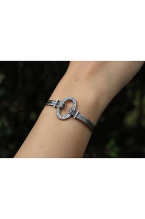دستبند نقره زنانه 925 عیار Altuntaş Gold&Silver - کد 192986191