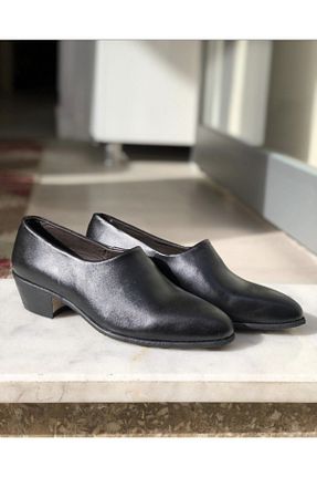 کفش کلاسیک مشکی مردانه چرم خالص ÖZTÜRK SHOES(HAND MADE) - کد 210856250