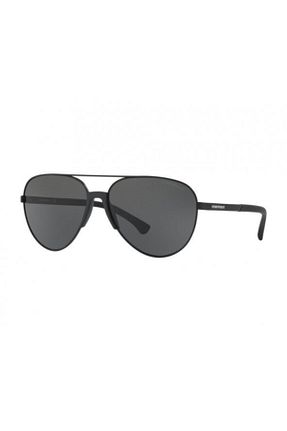 عینک آفتابی طوسی مردانه UV400 Emporio Armani - کد 211130174