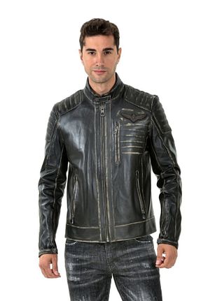 کاپشن مشکی مردانه بیکر Goldwing Eagle - کد 211299219