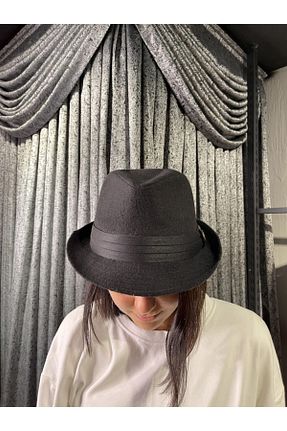 کلاه مشکی زنانه پشمی EsEs Boutique - کد 210888590