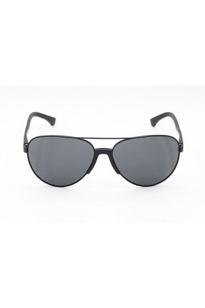 عینک آفتابی طوسی مردانه UV400 Emporio Armani - کد 211130174