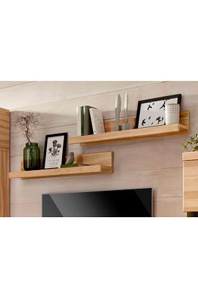 قفسه دیواری قهوه ای Doğal Life - کد 211242703