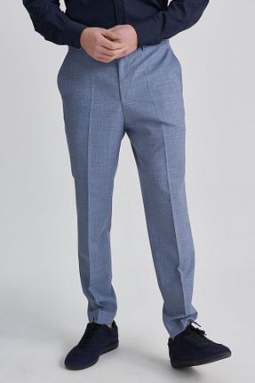 شلوار آبی مردانه پارچه Hugo Boss - کد 212932010