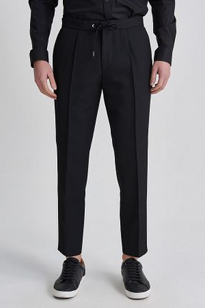 شلوار مشکی مردانه پشمی Hugo Boss - کد 212937516