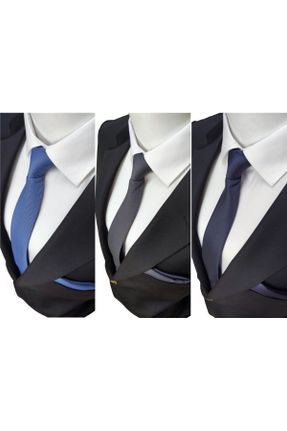 کراوات آبی مردانه میکروفیبر Standart کد 213622739