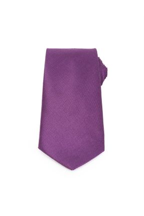 کراوات بنفش مردانه پلی استر کد 4601506
