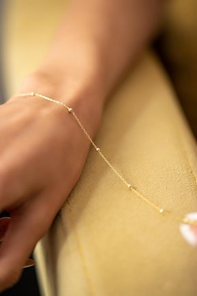 دستبند جواهر نارنجی زنانه İsabella Accessories - کد 65393122