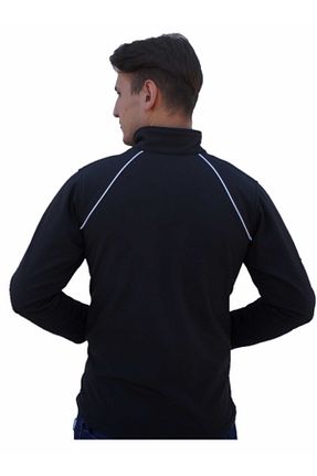 کاپشن مشکی مردانه رگولار Uniprom - کد 51627546