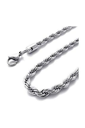 گردنبند استیل ( فولاد ) مردانه سنگ طبیعی X-Lady Accessories - کد 45932300