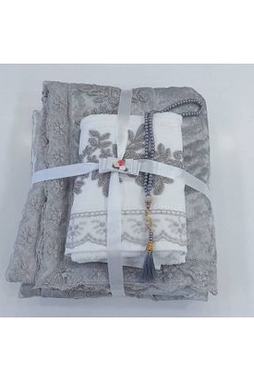 سجاده طوسی پنبه ای ceyizimdekor - کد 65909401