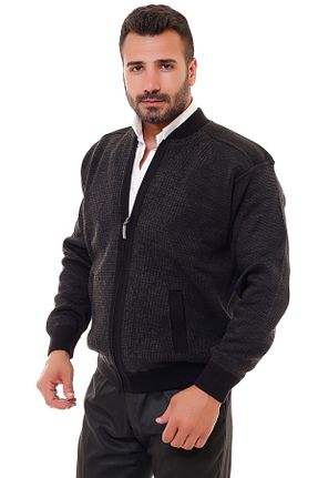 رویه مشکی مردانه اکریلیک KARBEY TRİKO - کد 47214785
