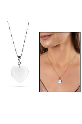 گردنبند نقره سفید زنانه 925 عیار EbruHome - کد 91744061