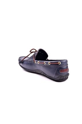 کفش لوفر سرمه ای مردانه چرم خالص Dexter - کد 95591140