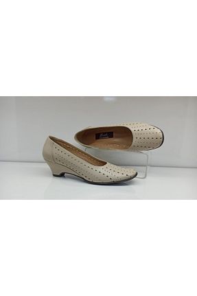 کفش پاشنه بلند پر نباتی زنانه پاشنه کوتاه (1 - 4 سانتی متر) Berk - کد 95781456