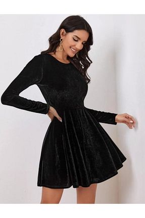 لباس مشکی زنانه بافتنی Styling Park - کد 212385454