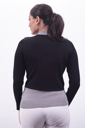 بلوز مشکی زنانه ساده Sude - کد 213915668