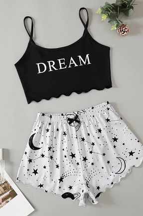 ست لباس راحتی مشکی زنانه ساده PEMBİŞ HOMEWEAR - کد 85670121