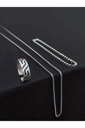 ست جواهر زنانه روکش نقره The Collection - کد 212823369