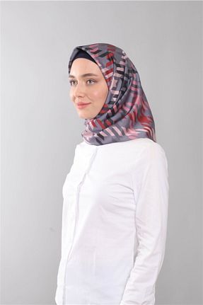 روسری طوسی ساده The Verona Scarves - کد 209970968
