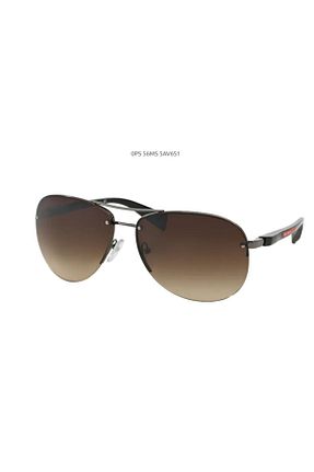 عینک آفتابی قهوه ای زنانه UV400 Prada - کد 52857748