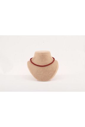 گردنبند جواهر قرمز زنانه OSMANLI DEĞERLİ TAŞ - کد 214777456