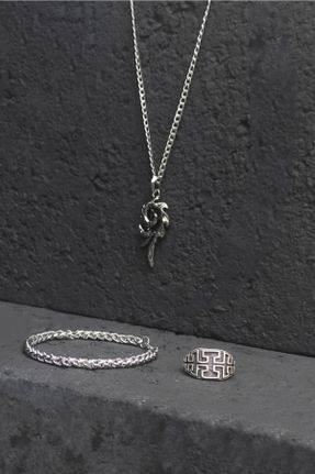 ست جواهر زنانه روکش نقره کد 215611456