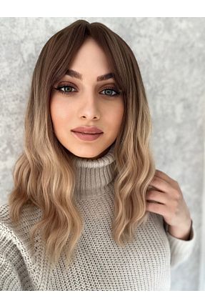 کلاه گیس زرد زنانه Fenomen Peruk - کد 215888850