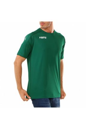 تی شرت سبز مردانه رگولار پلی استر تکی کد 207117608