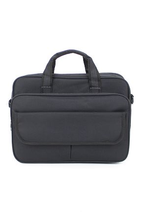 کیف لپ تاپ و مدارک مشکی زنانه پارچه ای Case Club - کد 215167695
