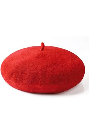 کلاه قرمز زنانه پنبه ای Shopiolog - کد 143720763