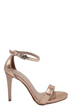 کفش پاشنه بلند کلاسیک صورتی زنانه چرم مصنوعی Moulin Shoes - کد 215591047