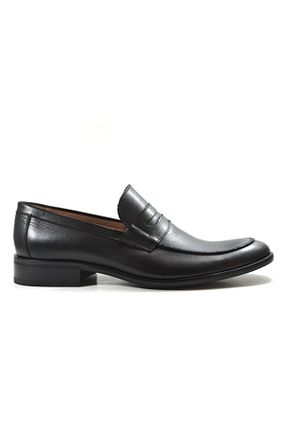کفش کلاسیک مشکی مردانه چرم لاکی MONOMAN - کد 215342418