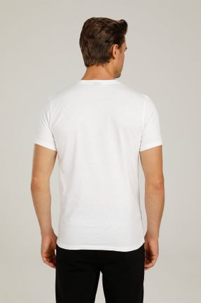 تی شرت سفید مردانه کد 151360875