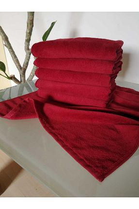 حوله زرشکی میکروفیبر CottonTherapy - کد 217198679