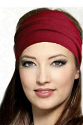 باندانا زرشکی پنبه ای michaeller - کد 217401041