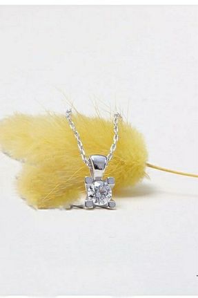 گردنبند الماس سفید 0,1-0,5 Crystal Diamond Zirconia - کد 217100386