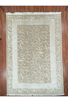 فرش سرمه ای ابریشم Dokuma Pazarı - کد 217473609
