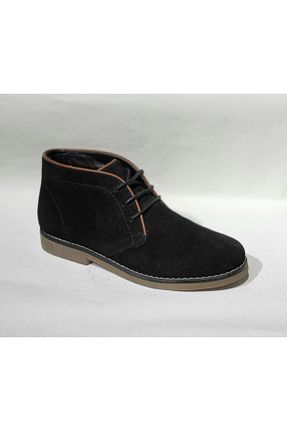 بوت / نیم بوت مشکی زنانه چرم خالص Belox - کد 217477247