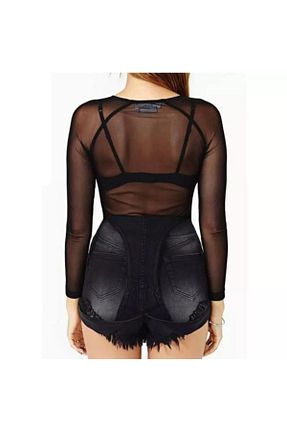رویه بیکینی مشکی زنانه پلی استر angel stayl - کد 218185250