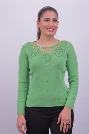 بلوز سبز زنانه ساده Sude - کد 218299044
